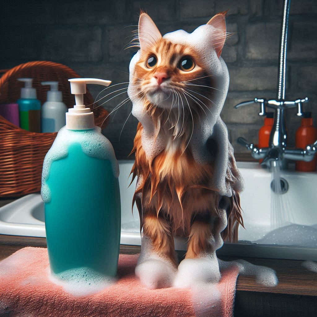 Можно ли мыть кошку шампунем?